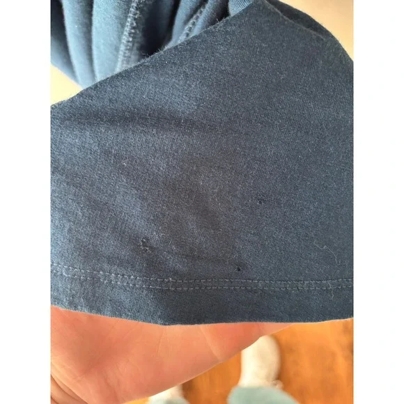 Ibex Merino Wool Hooded Dress Thumbholes Teal Long Sleeve Women S USA - Picture 7 of 9